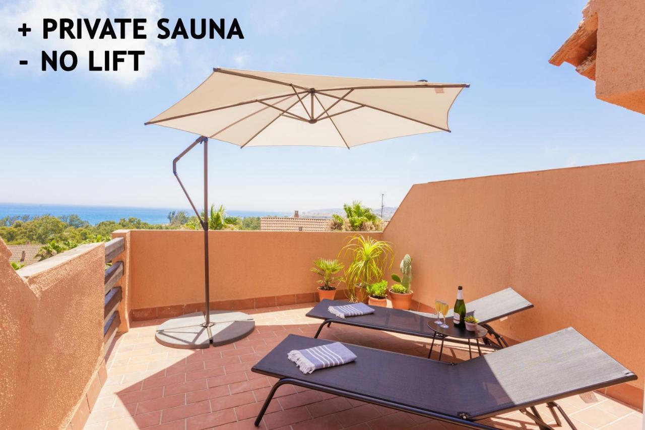 Fresh Penthouse Apartment With Great Sea Views Casares Dış mekan fotoğraf